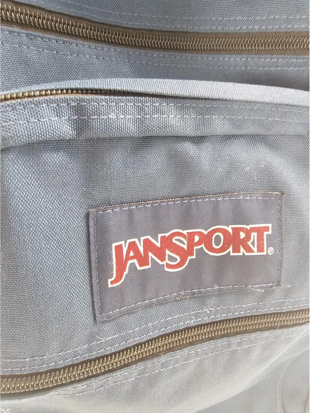JanSport Classic Navy Blue Backpack with Multiple Compartments